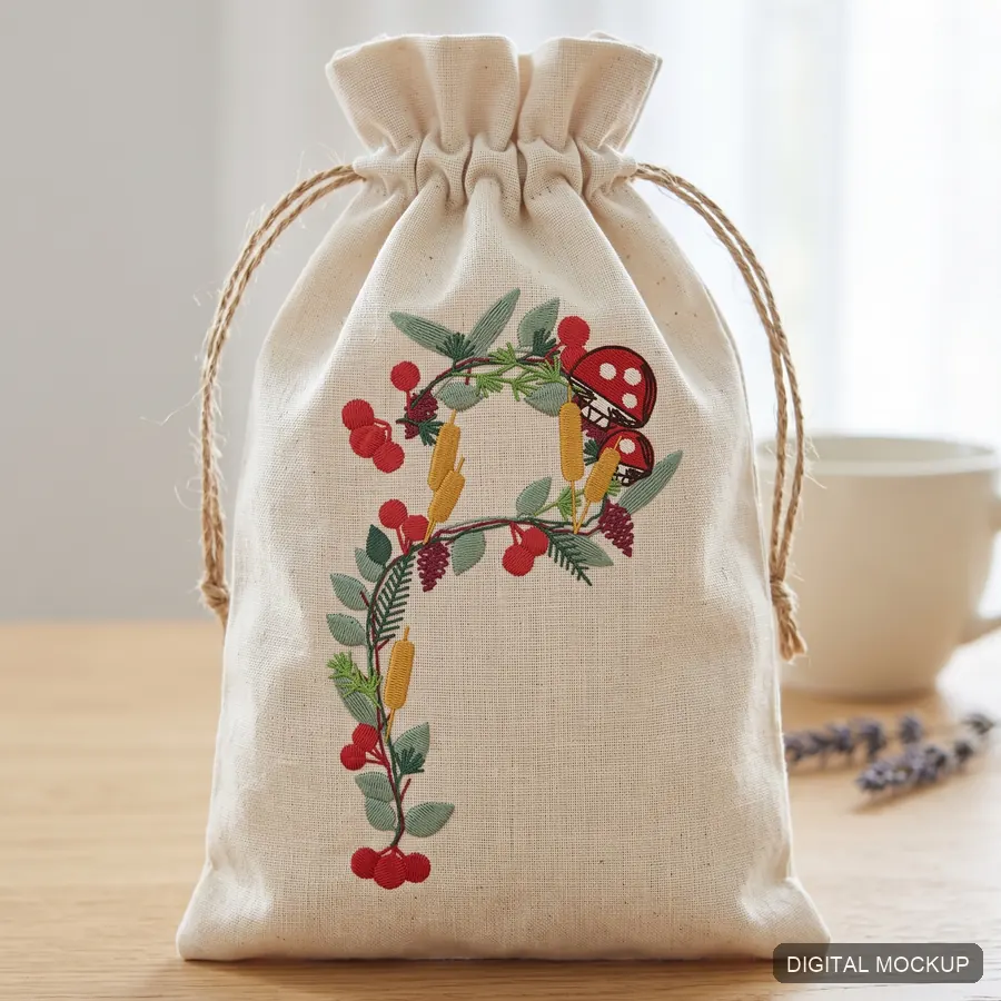 Botanical Arabic Alphabet — 28 Letters — preview 3