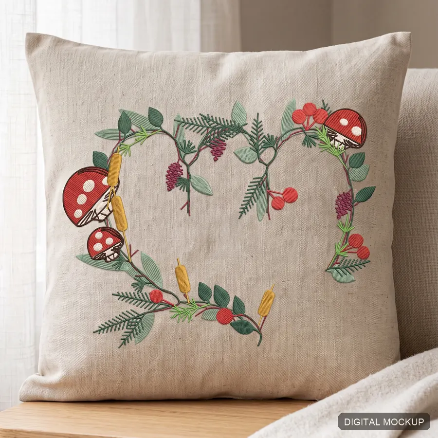 Botanical Georgian Alphabet — 33 Letters — preview 3
