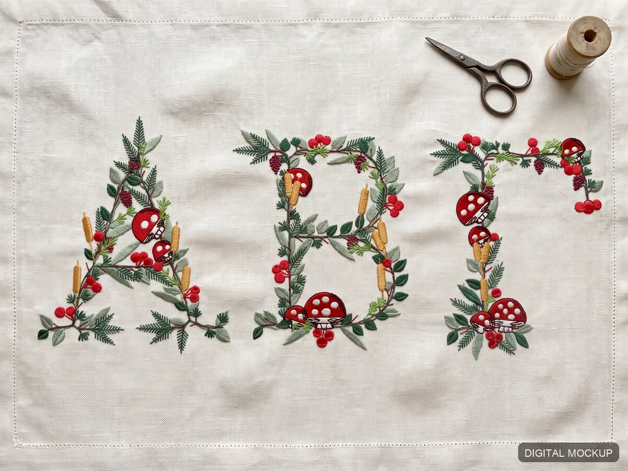 Botanical Greek Alphabet — 24 Letters