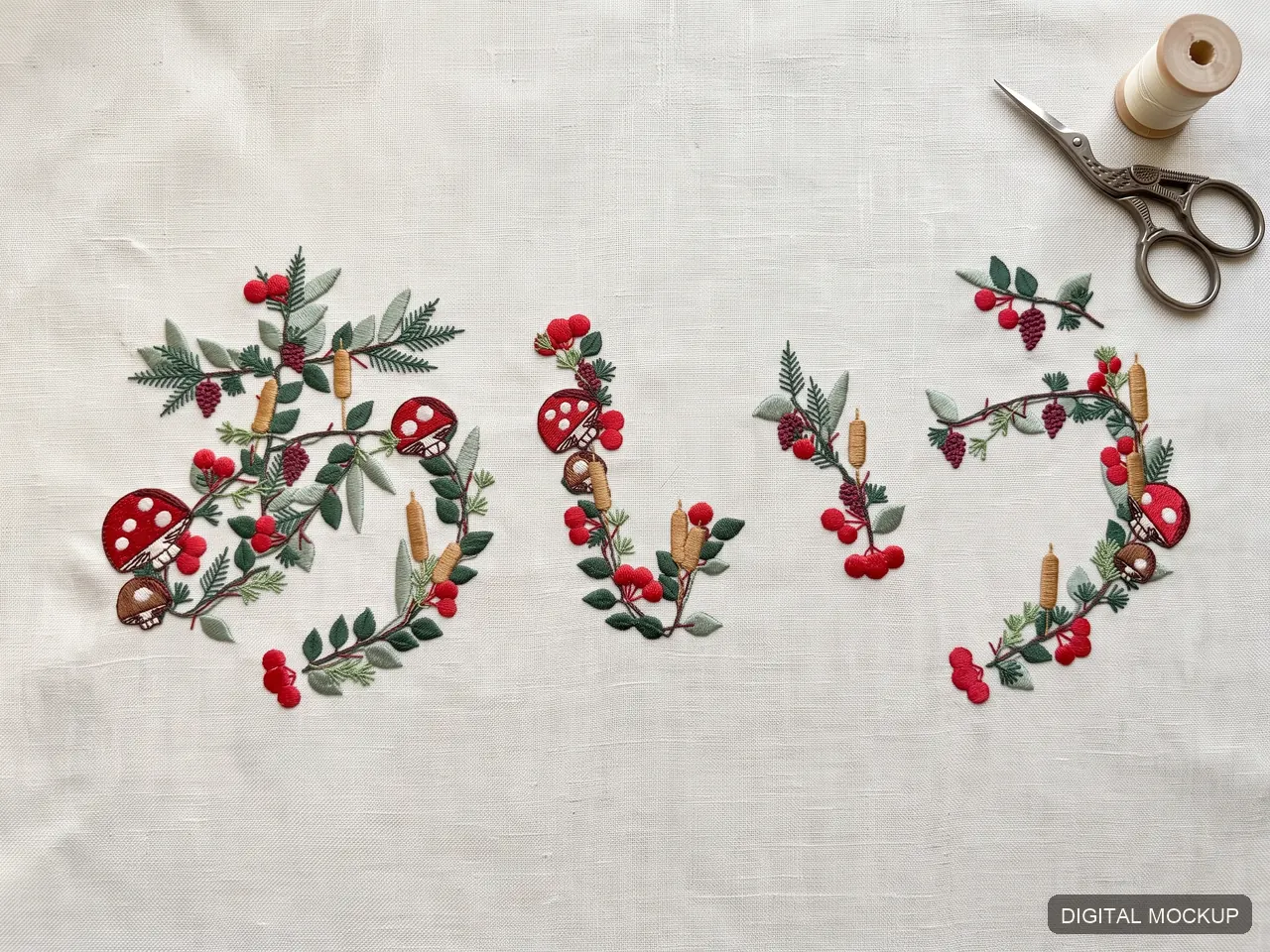Botanical Hiragana — 71 Characters